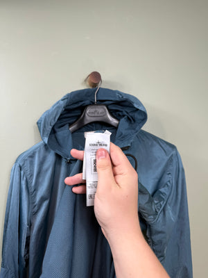 Stone Island Blue Nylon Raso Smock
