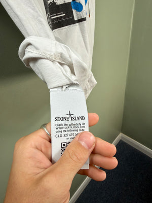Stone Island White T-Shirt