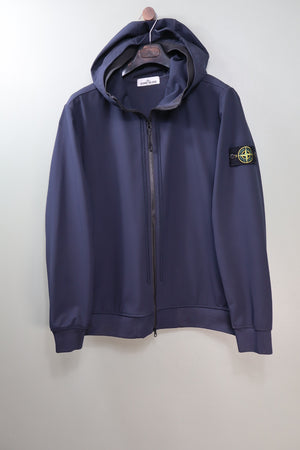 Stone Island Navy Soft Shell Jacket