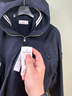 Stone Island Navy Soft Shell Jacket