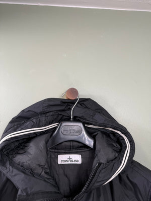 Stone Island Black Crinkle Reps Primaloft Jacket