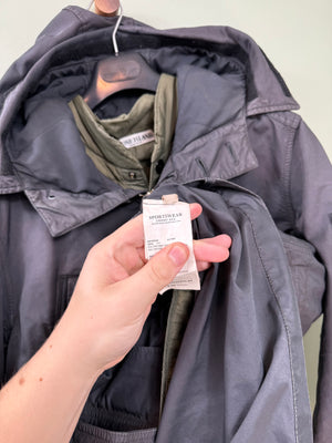 Stone Island Charcoal Grey David-Oxyd Jacket