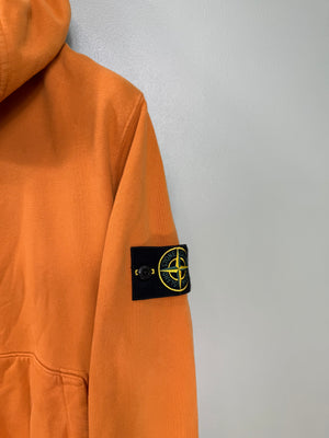 Stone Island Orange Hoodie