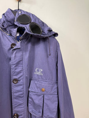 C.P. Company Purple Vintage Cotton Belted Millie Miglia Jacket
