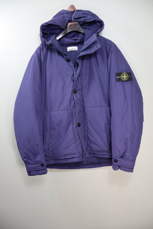 Stone Island Navy Micro Reps Down Jacket