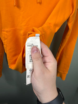 Stone Island Orange Hoodie
