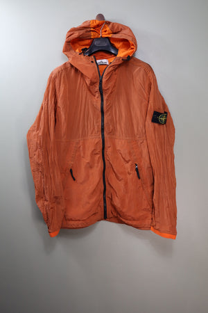 Stone Island Orange Nylon Metal Jacket