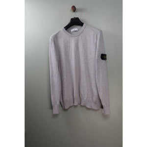 Stone Island Grey Knit Jumper