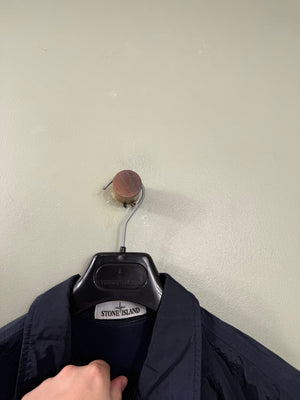 Stone Island Navy Nylon Metal Overshirt