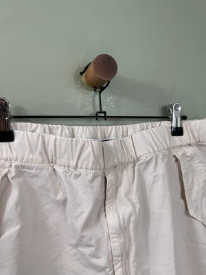 Stone Island White RE Cargo Shorts