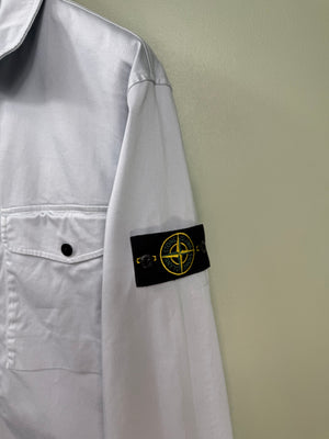 Stone Island Ice Blue Overshirt