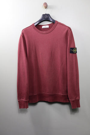 Stone Island Burgundy Jumper