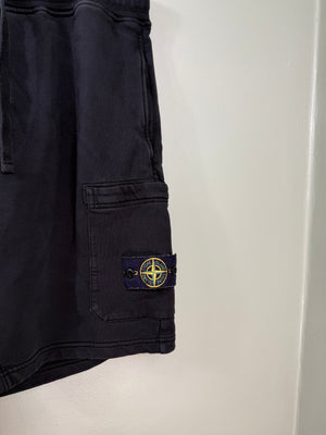Stone Island Black Shorts