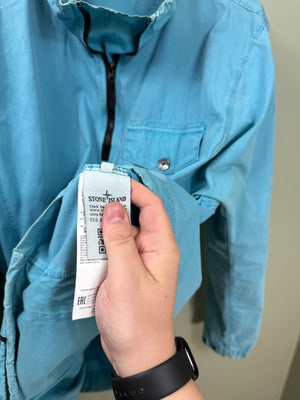 Stone Island Aqua Blue Smock