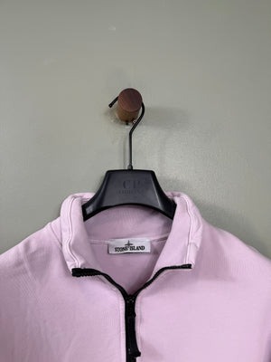 Stone Island Pink 1/4 Zip Jumper