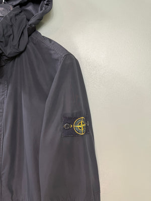 Stone Island Black Micro Reps Parka Jacket