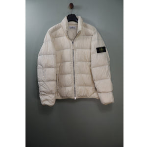 Stone Island Beige Seamless Tunnel Down Jacket