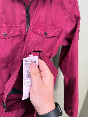 Stone Island Cherry Hooded Overshirt