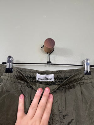 Stone Island Khaki Swim Shorts