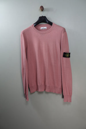 Stone Island Pink Knit Jumper