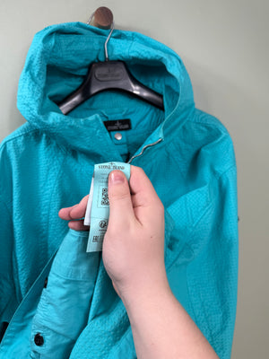 Stone Island Aqua Blue Shadow Project CO NY Ripstop-TC Jacket