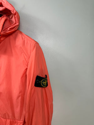 Stone Island Orange Crinkle Reps Jacket