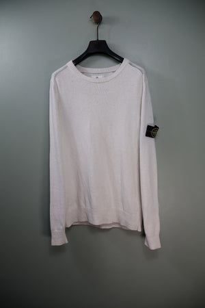 Stone Island Beige Knit Jumper