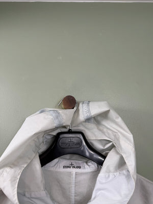 Stone Island White Aggressive Gommato Jacket