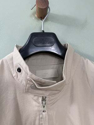 Stone Island Beige Ghost Weatherproof Cotton Canvas Jacket