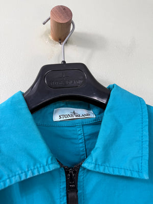 Stone Island Aqua Blue Overshirt