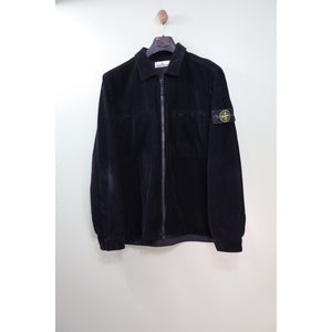 Stone Island Black Corduroy Overshirt