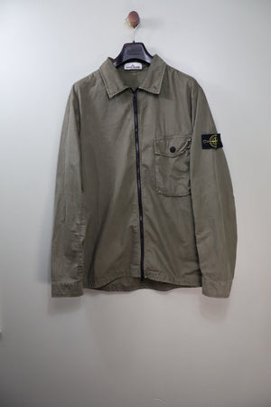 Stone Island Khaki Overshirt