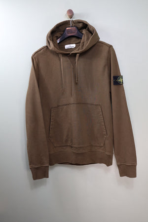 Stone Island Khaki Hoodie