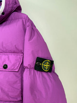 Stone Island Purple Naslan Light Watro Down Jacket