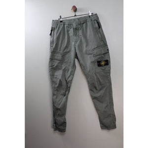 Stone Island Khaki RE-T Cargo Bottoms