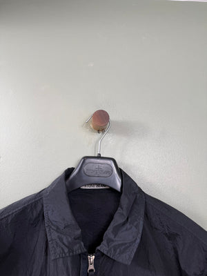Stone Island Navy Nylon Metal Overshirt