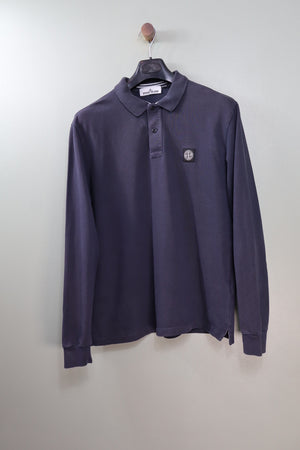 Stone Island Navy Regular Fit Polo
