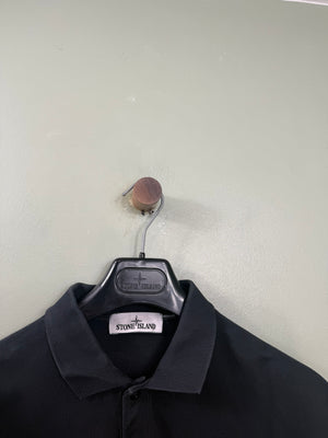 Stone Island Charcoal Grey Regular Fit Polo