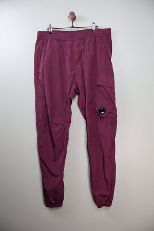 C.P. Company Burgundy Chrome Cargos