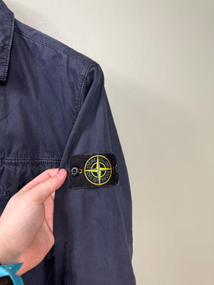 Stone Island Navy Overshirt
