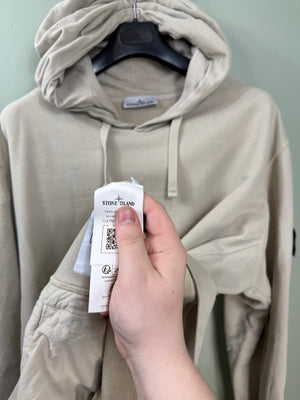Stone Island Beige Hoodie