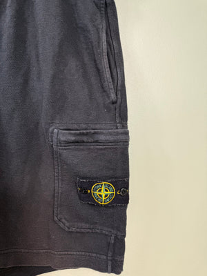 Stone Island Black Shorts