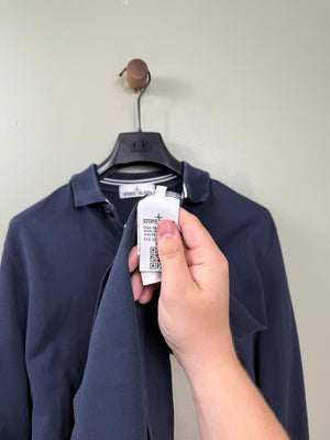 Stone Island Navy Regular Fit Polo