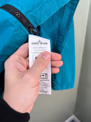 Stone Island Aqua Blue Overshirt