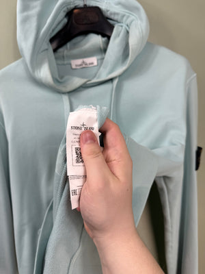Stone Island Baby Blue Hoodie