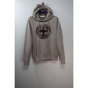 Stone Island Khaki Hoodie
