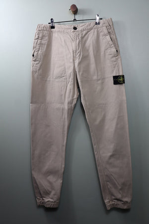 Stone Island Beige RE-T Cargo Bottoms