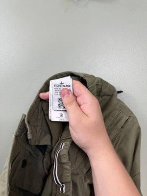 Stone Island Khaki RE-T Cargo Bottoms