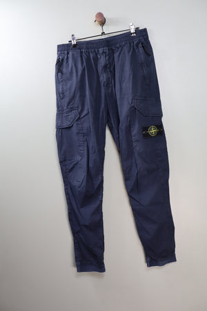 Stone Island Navy RE-T Cargo Bottoms