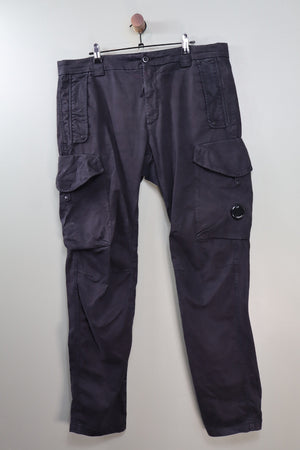 C.P. Company Black Cargo Bottoms